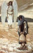 Hagar and the Angel in the Desert, James Tissot